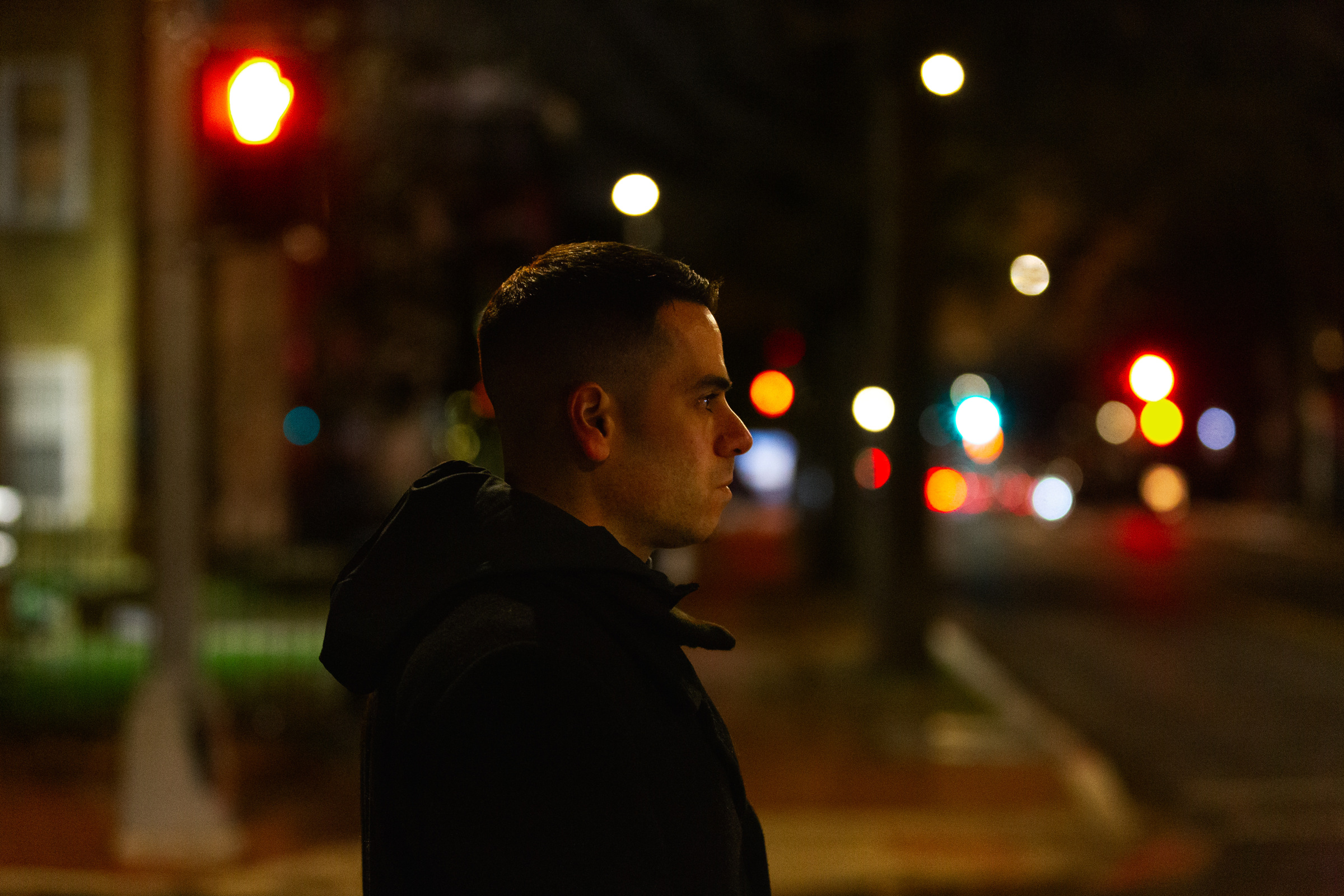 Andrew Weiss night cityscape